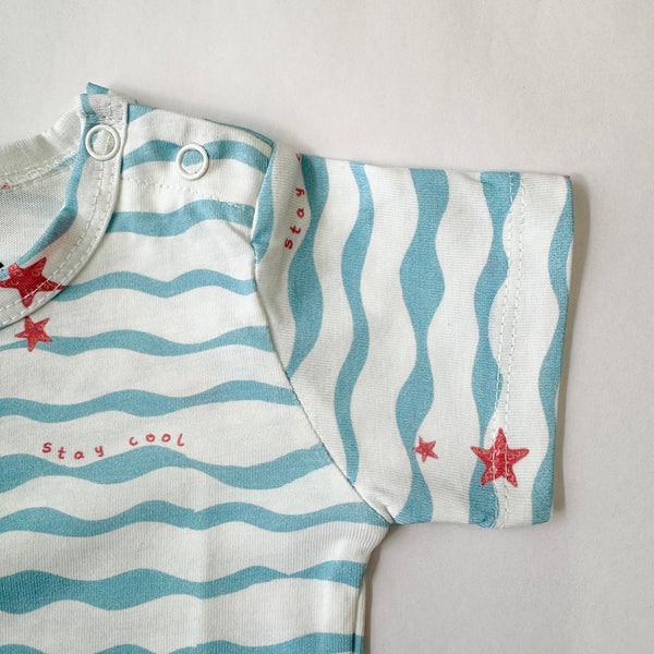 Kids Cotton Tshirt- Waves