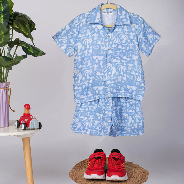 Boys Co-Ord Set- Tropical Vibes