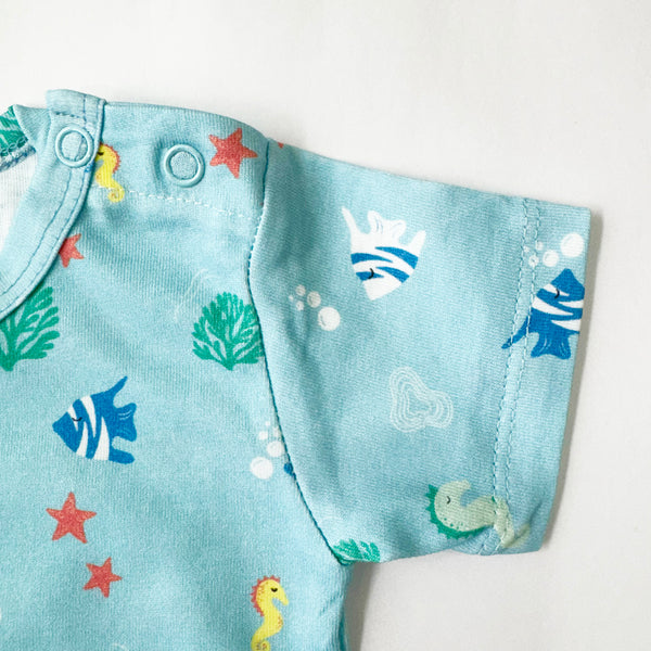Kids Cotton Tshirt- Underwater