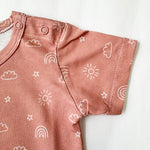 Cotton Bodysuit- Magical Sky