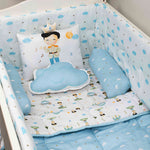 Cot Bedding Set with Bumper - The Little Prince | Set of 7