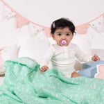 Organic Muslin Swaddles (Set of 2)- Arctic