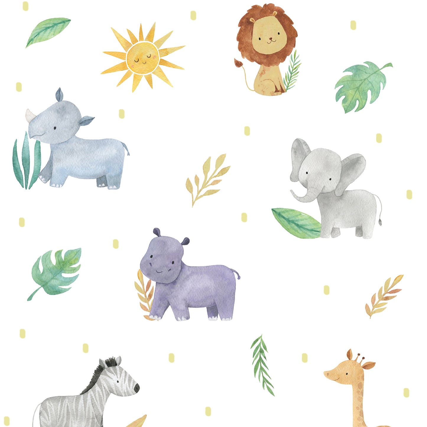 Baby Mattress Set- Into The Wild | Set of 4