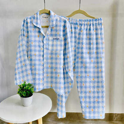 Cotton Nightsuit- Starlit