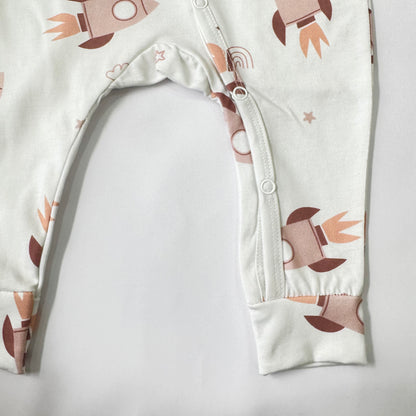 Cotton Sleepsuit- Space