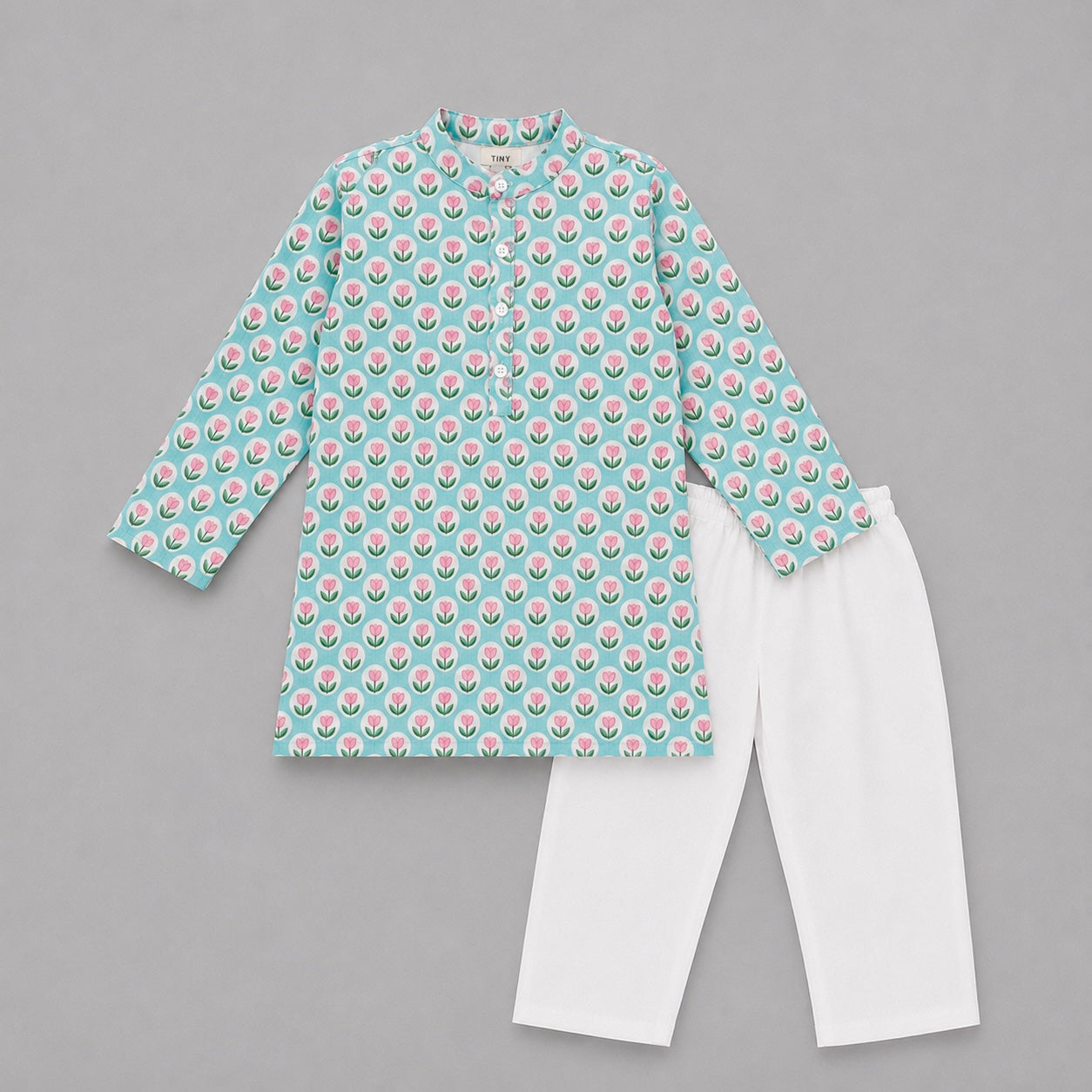 Boys Kurta Set- Lotus