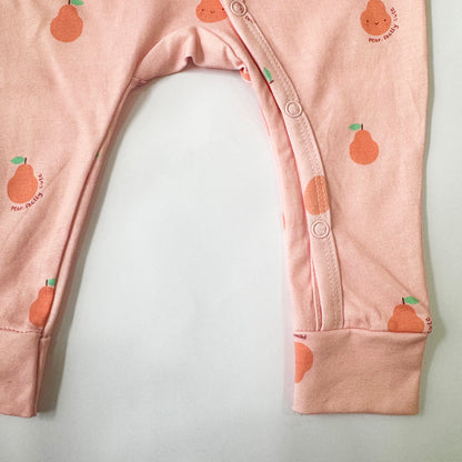 Cotton Sleepsuit- Pears