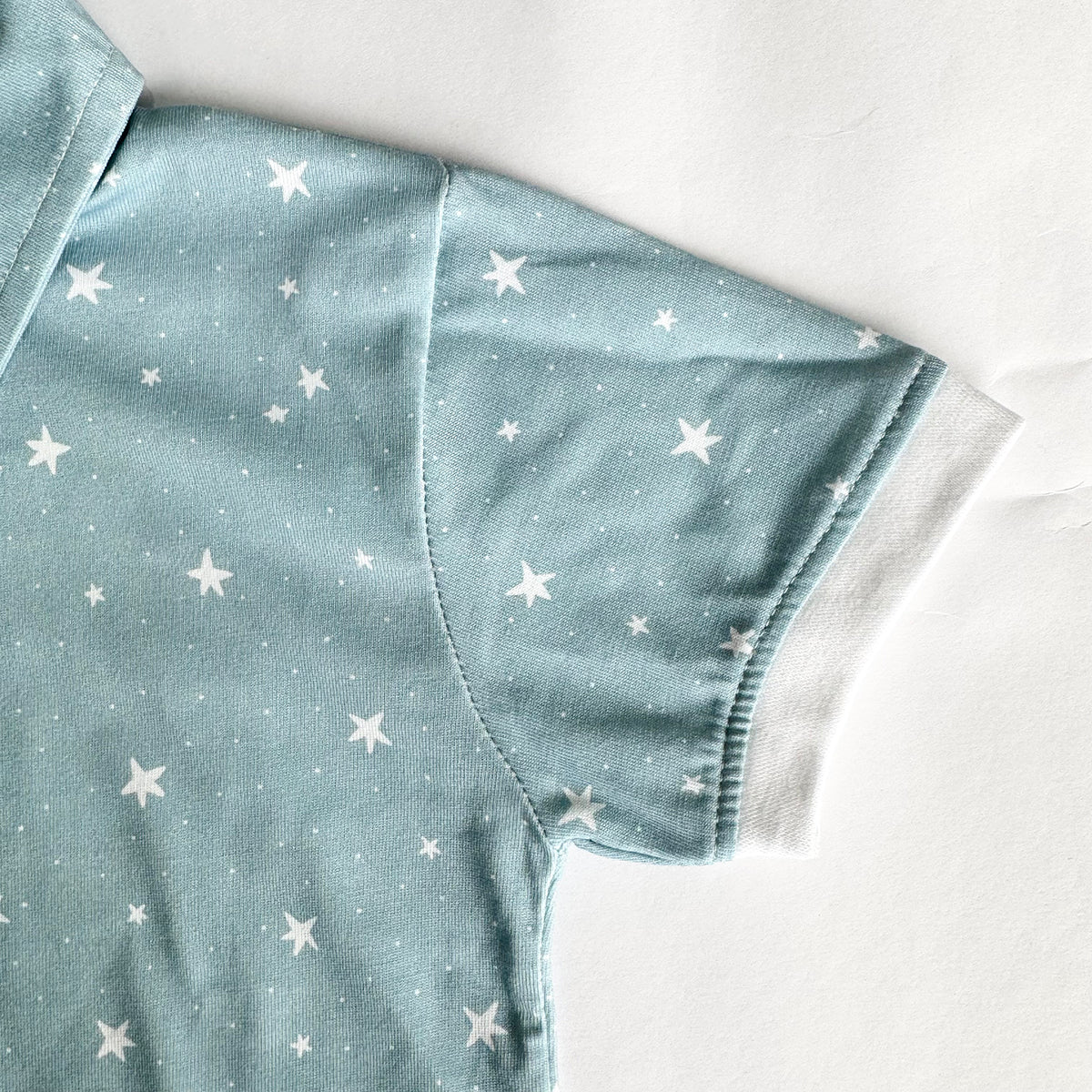 Boys Polo Tshirt- Grey Sky