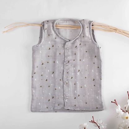 Muslin Jhablas (Set of 2)- Starry Nights