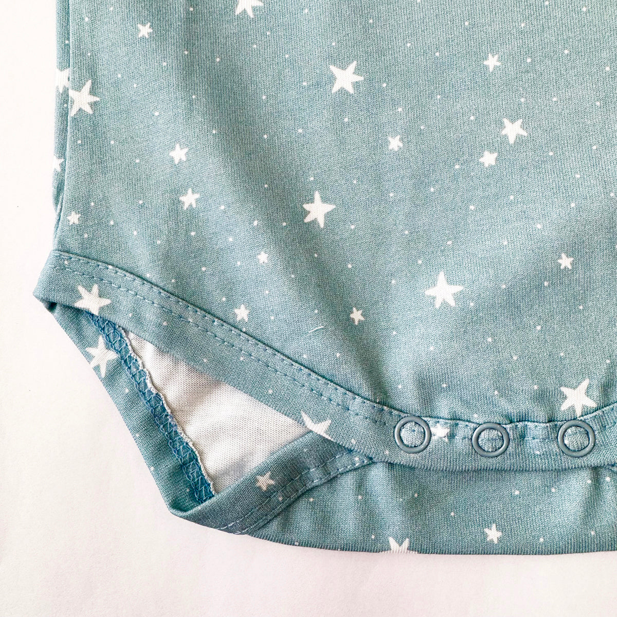 Cotton Bodysuit- Grey Sky