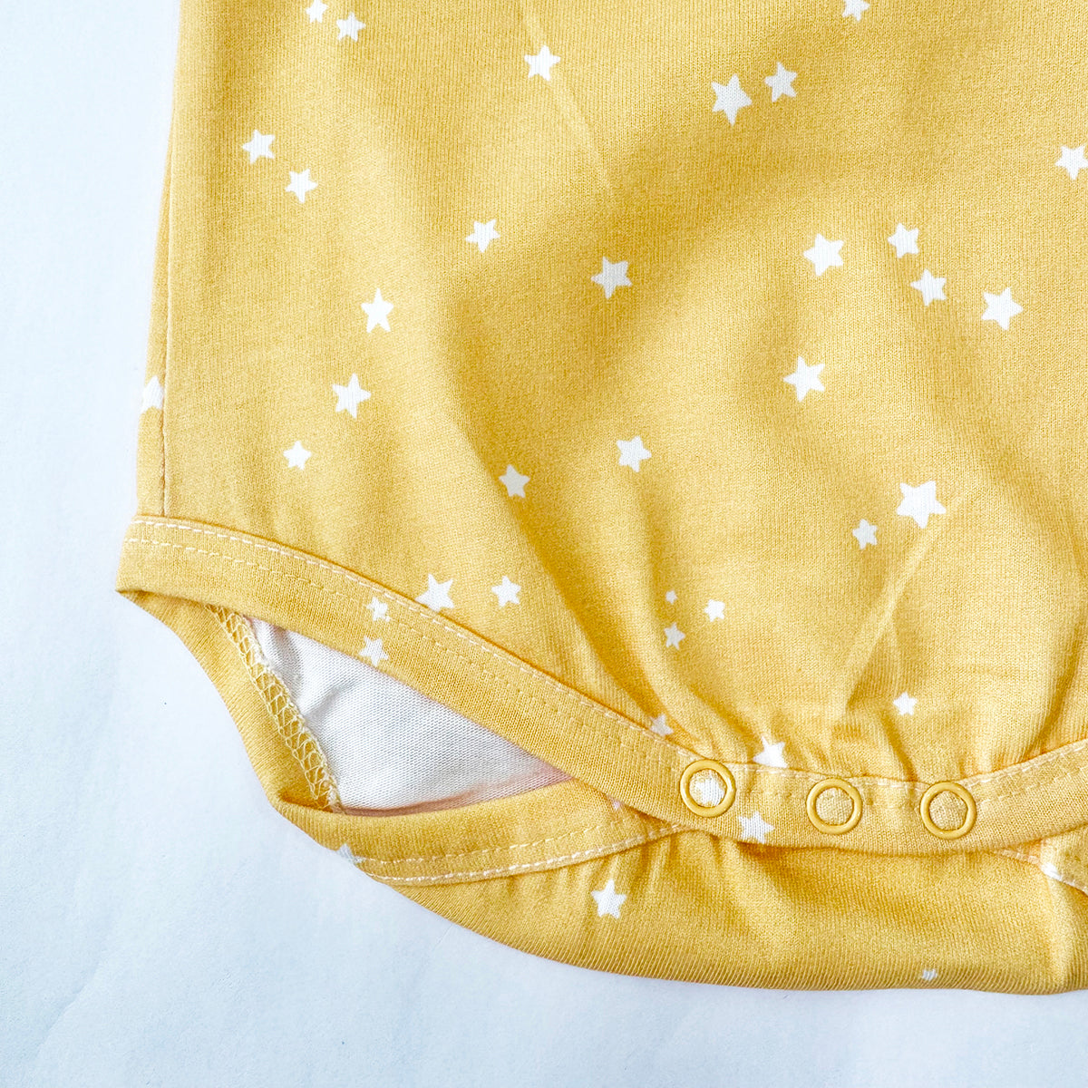 Cotton Bodysuit- Yellow Sky