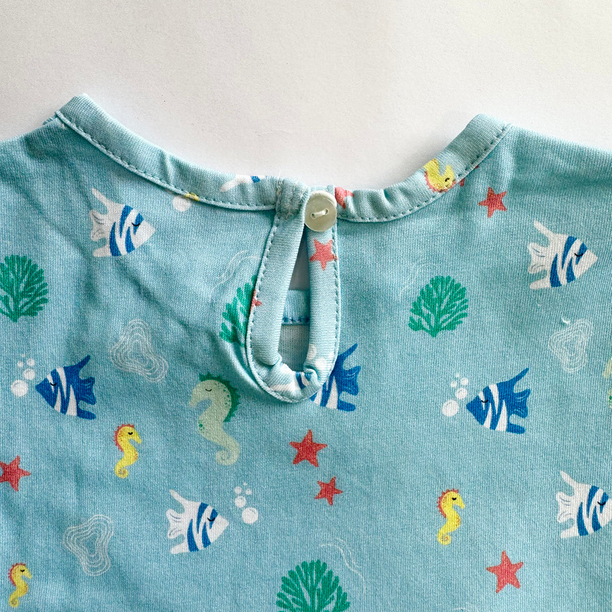 Girls Cotton Frock- Underwater