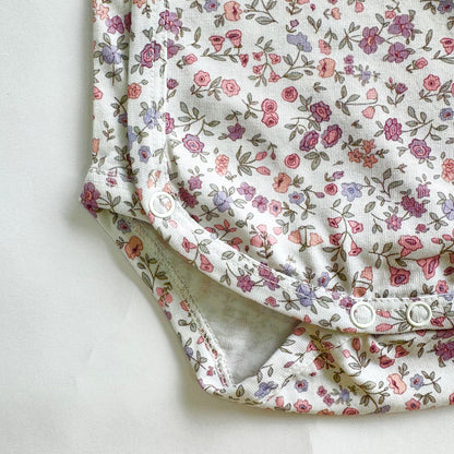 Cotton Kimono Bodysuit- Blossom
