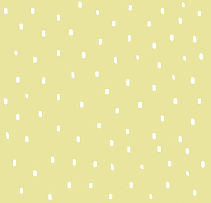 Organic Fitted Cot Sheet- Yellow Grasslands