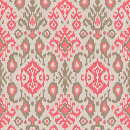 Girls Palazzo Set- Pink Ikkat