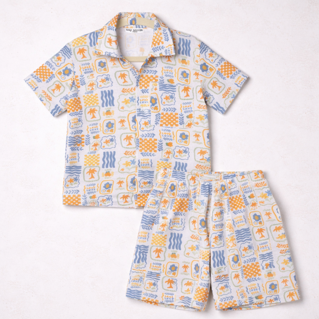 Boys Co-Ord Set- Beach Holiday