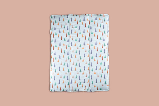 Organic Changing Mat- Trees