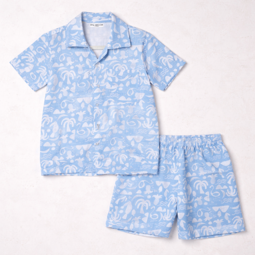 Boys Co-Ord Set- Tropical Vibes
