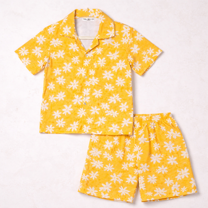 Boys Co-Ord Set- Sunflowers