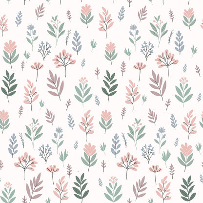 Kimono Bodysuits- Pastel Leaves & Dandelions- Pack of 2