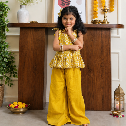 Girls Palazzo Set- Amber