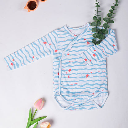 Kimono Bodysuits- Waves & Underwater- Pack of 2