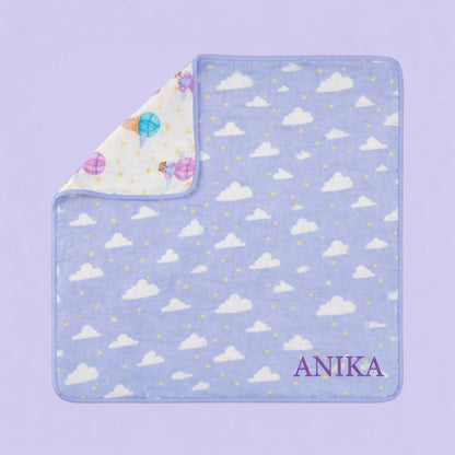 Organic Muslin Blanket- Sky is The Limit