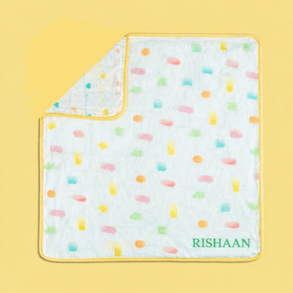 Organic Muslin Blanket- Lost in Thoughts