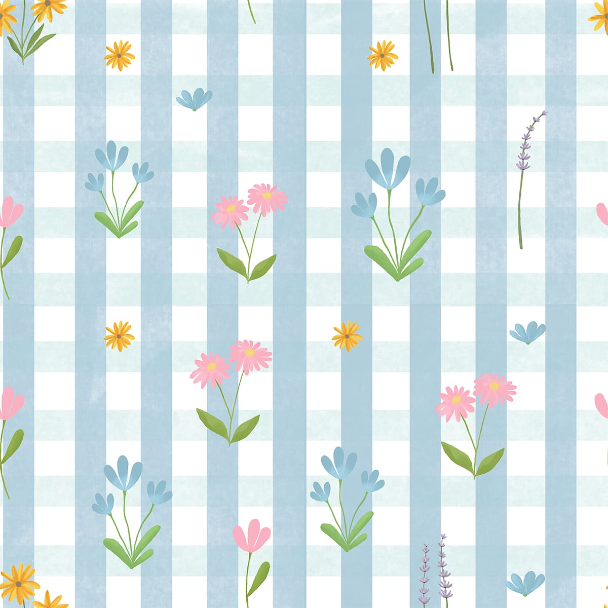 Boys Co-Ord Set- Blue Ghingham