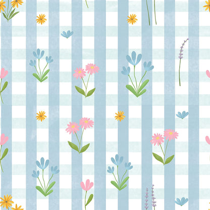 Boys Co-Ord Set- Blue Ghingham