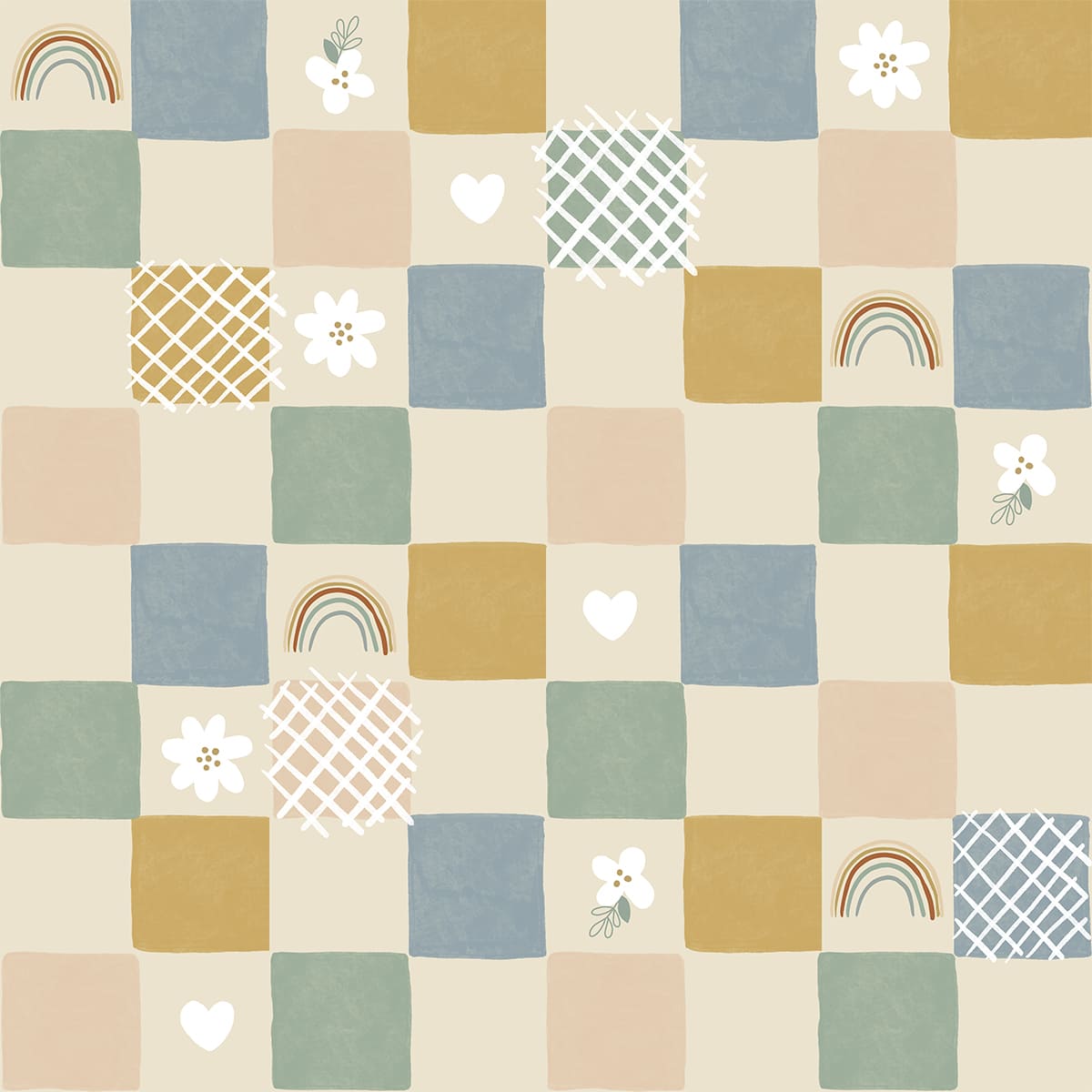 Boys Co-Ord Set- Boho Checks