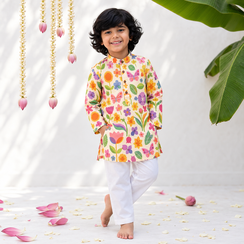 Boys Kurta Set- Spring
