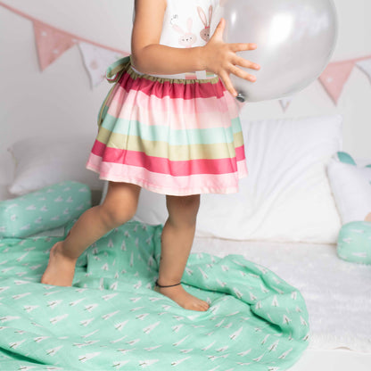 Organic Muslin Blanket- Arctic