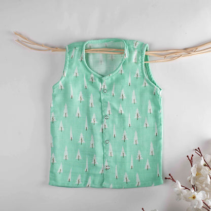 Muslin Jhablas (Set of 2)- Arctic