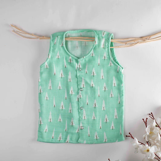 Muslin Jhablas (Set of 2)- Arctic