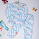 Cotton Nightsuit- Waves