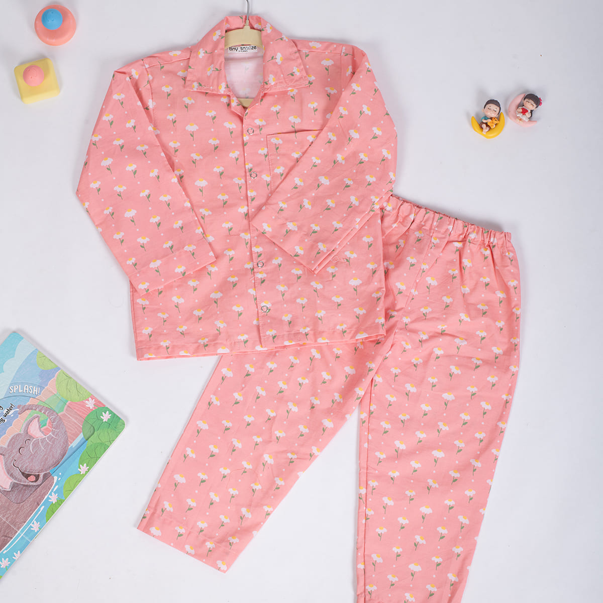 Cotton Nightsuit- Dandelions