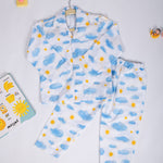 Cotton Nightsuit- Sun & Clouds