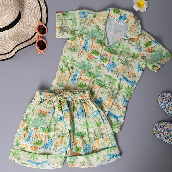 Girls Co-Ord Set- Jungle