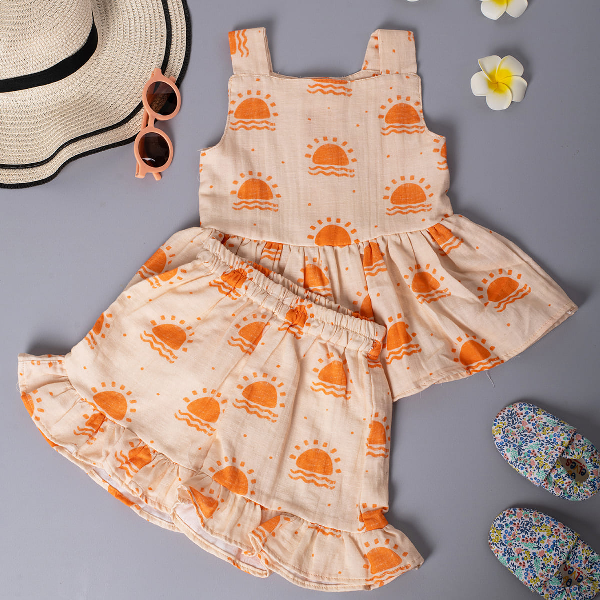 Girls Co-Ord Set- Sunrise