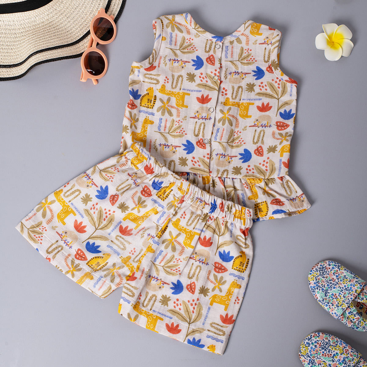 Girls Co-Ord Set- Wildlife