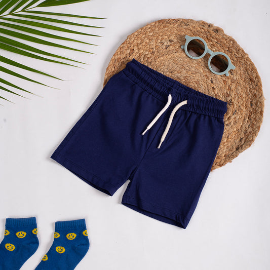 Boys Shorts- Navy Blue