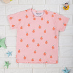Kids Cotton Tshirt- Pears & Apples- Pack of 2