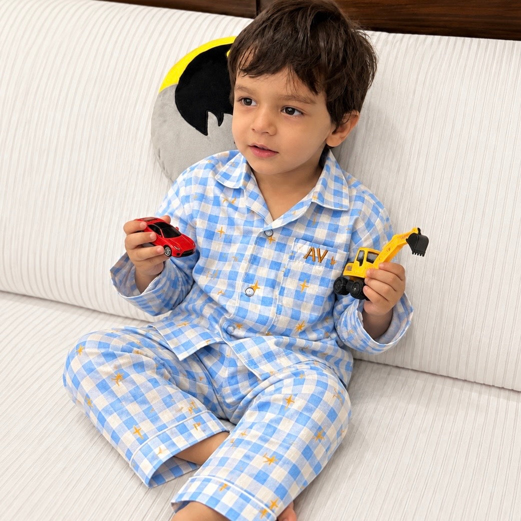 Cotton Nightsuit- Starlit