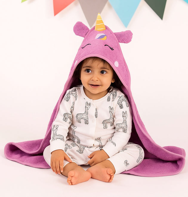 Hooded Towel- Unicorn