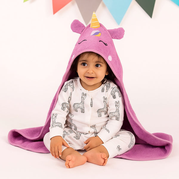 Hooded Towel- Unicorn