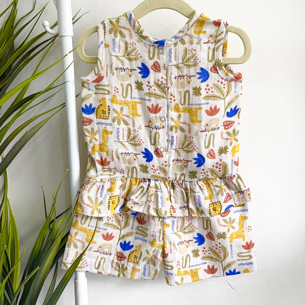 Girls Co-Ord Set- Wildlife