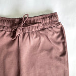 Boys Cotton Joggers- Brown