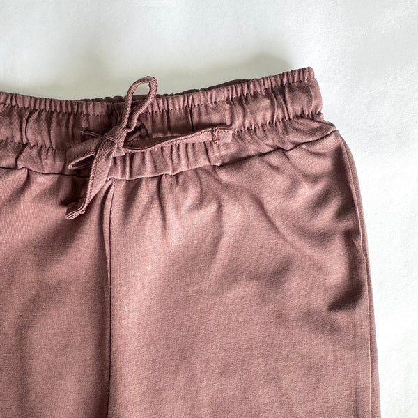 Boys Cotton Joggers- Brown