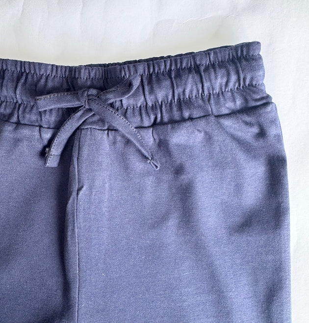 Boys Cotton Joggers- Navy Blue